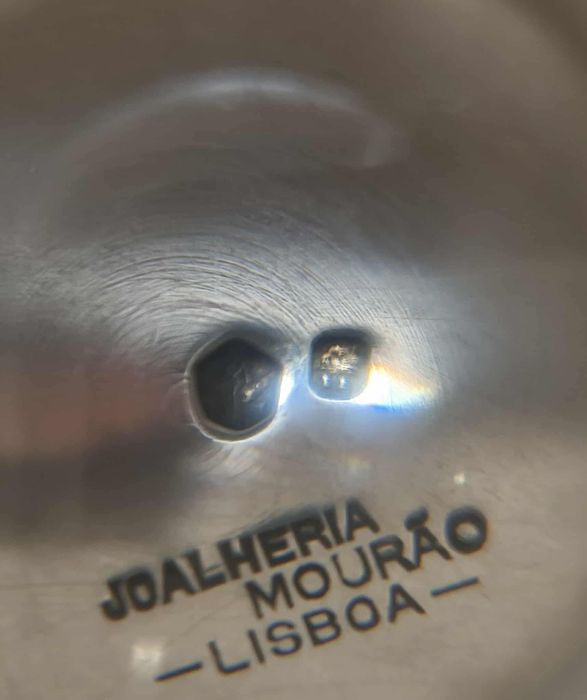 Caixa Guarda-Joias Prata Javali