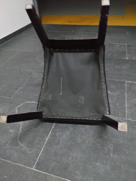 Cadeiras pele sala jantar