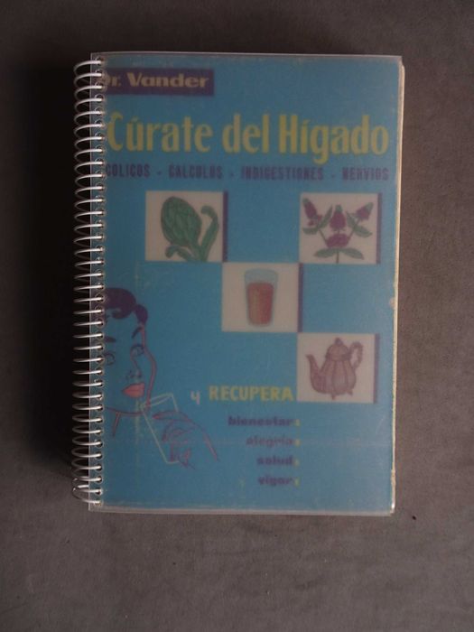 Livro Cura o teu fígado Cúrate del Hígado y recupera