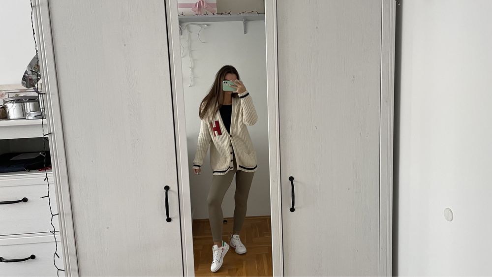 Sweterek sweter kremowy