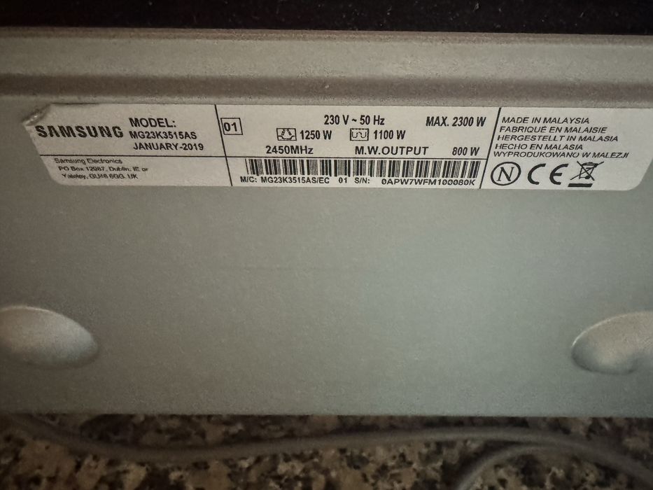 Microondas Samsung