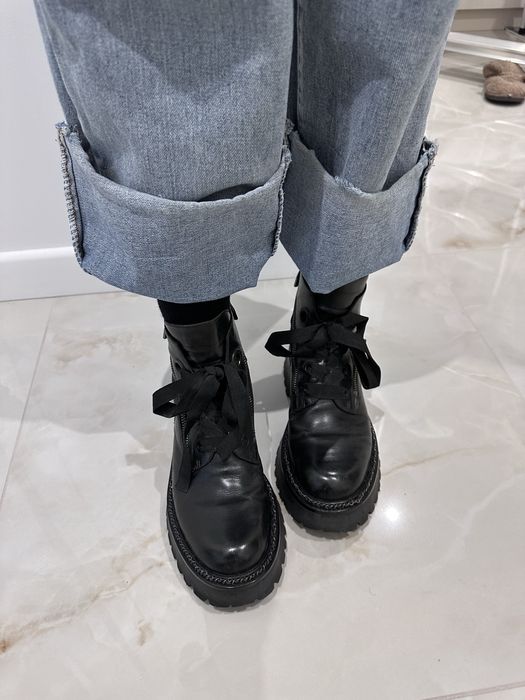 Шкіряні чобітки демі