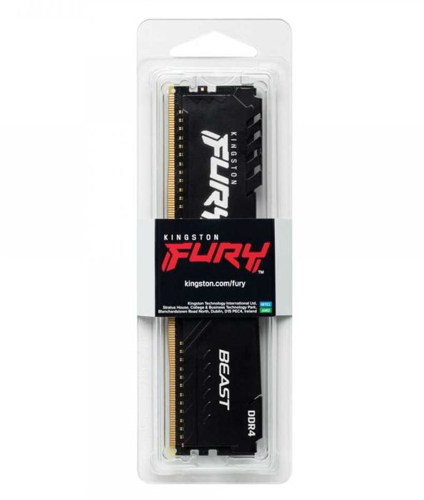 Memória RAM Kingston FURY Beast DDR4 3200 MHz 32GB CL16 KF432C16BB/32