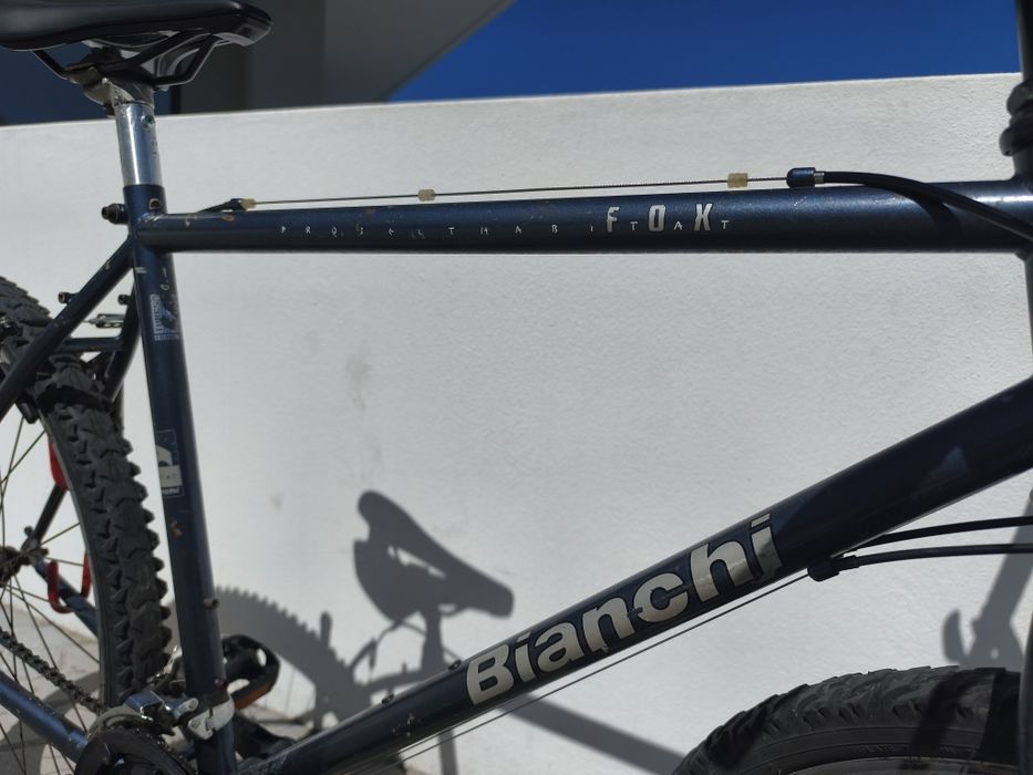 Bicicleta Italiana Clássica de Montanha - Bianchi Fox Project Habitat