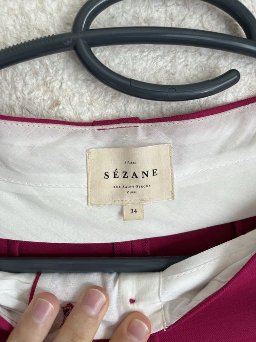 Жіночі брюки з вовною від бренду Sezane XS/S