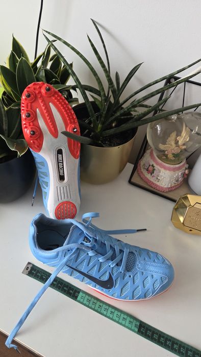 Kolce lekkoatletyczne nike błękitne 38