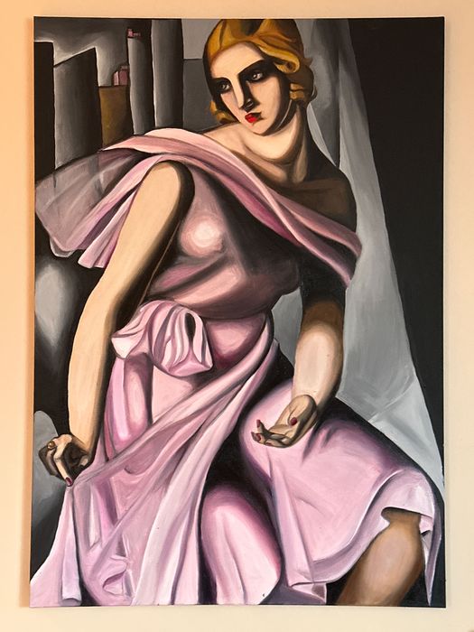 Kopia obrazu „Portret Romany de la Salle”Tamara Lempicka