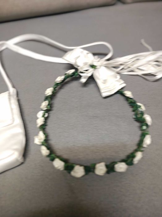 Alba na Komunię dla dziewczynki,cena za całość