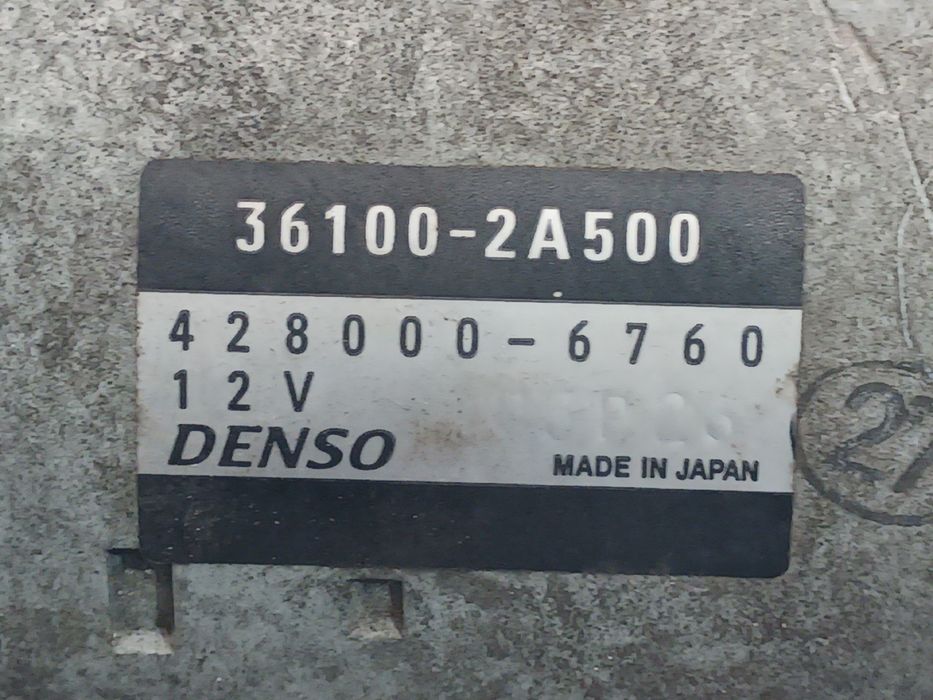 Motor de arranque HYUNDAI ix20 (JC)