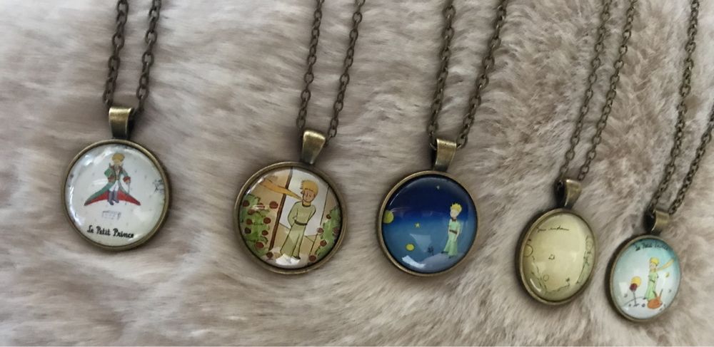 Porta-chaves e colares do PRINCIPEZINHO-NOVOS- várias imagens e cores