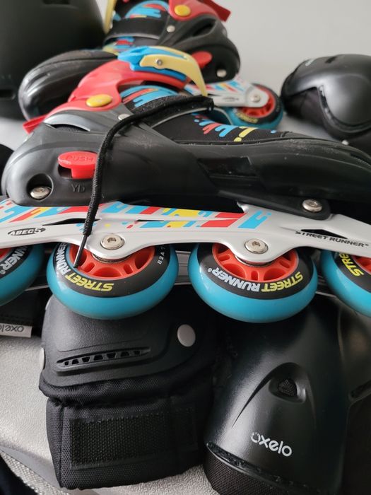 Rolki plus kask i ochraniacze