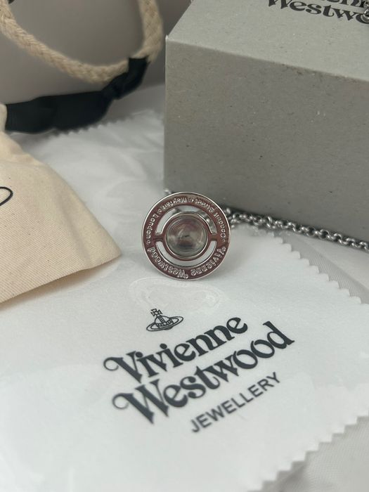 Підвіска Vivienne Westwood Saturn Orb mini silver подвеска серебро