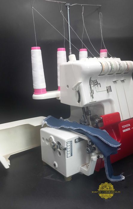 Japoński Overlock TOYOTA 2, 3, 4- nitkowy Gwarancja 12 msc