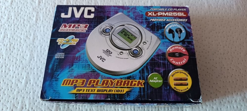 CD плеєр JVC з рідною коробкою