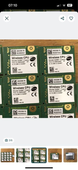 Placa Wireless pc Cpu Wavecom Q2687440102498851235842