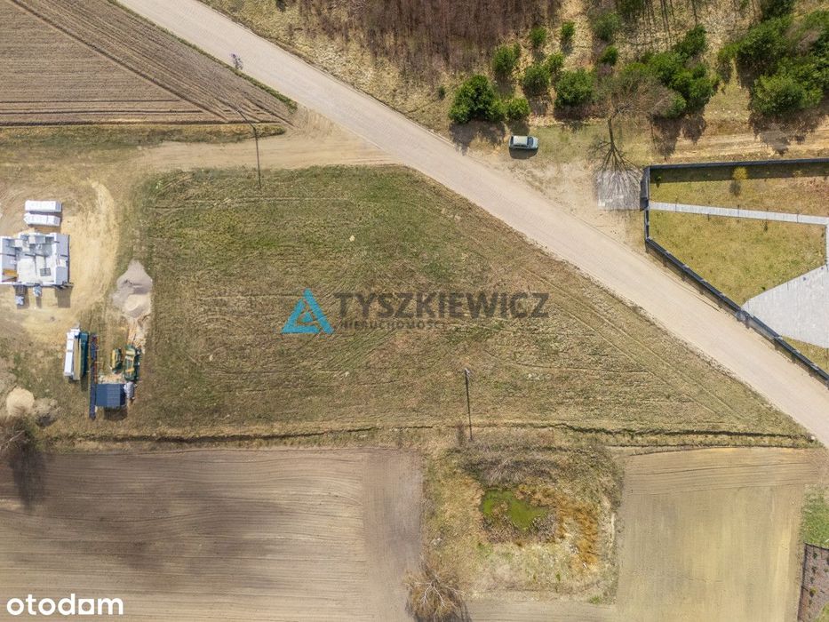 Działka 2458 m² z WZ na 2 domy 5 km od jeziora