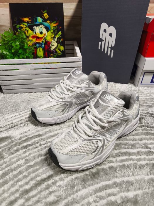 New Balance 530 White Silver / Нью беленс 530 / жіночі кросівки 39 40