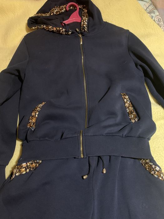 Женский спортивный костюм,камни,52 Турция XXL
