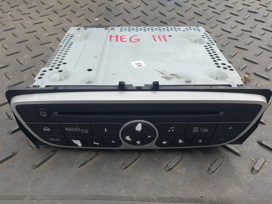 RENAULT MEGANE III RADIOODTWARZACZ RADIO FABRYCZNE 281150030R