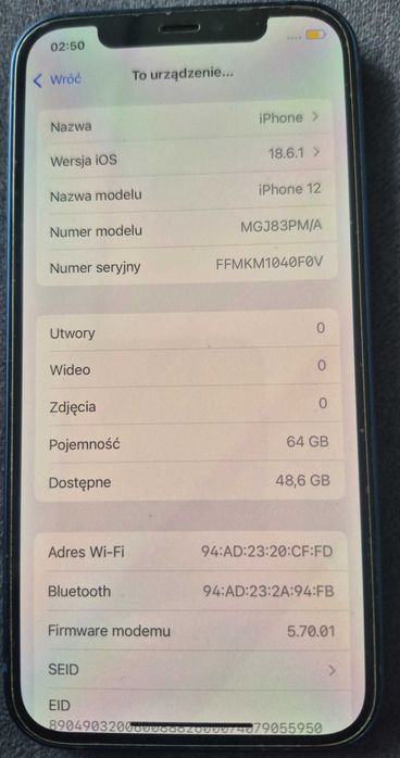 Telefon iPhone 12 64 GB