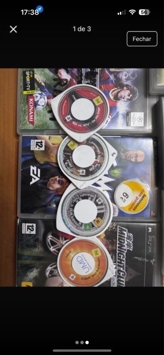 Jogos PSP lote jogos