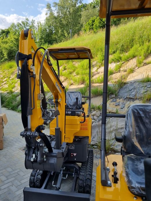 Koparka minikoparka 1000 kg KRÜGER JKW-10X-nowy model,silnik Koop 192F
