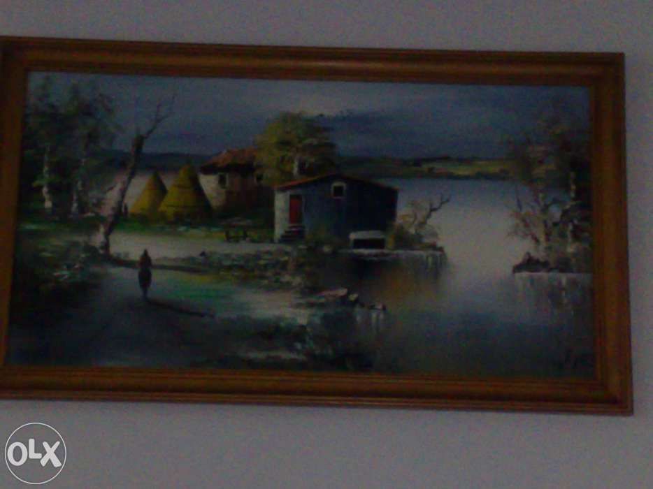 Quadro antigo valioso64730306380547120