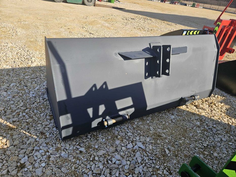 Łyżka/ łycha na tył ciągnika/ przedni TUZ z KIPREM HYDRAULICZNYM dowóz