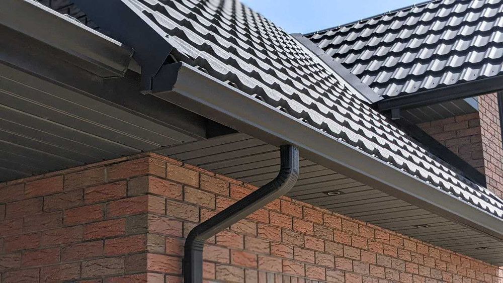 Металеві водостічні системи від виробника з монтажем / РИНВИ / Софіт