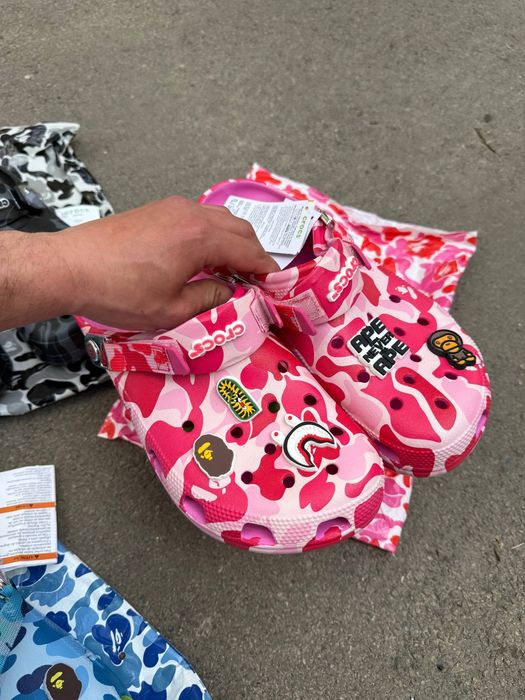 Крокси Bape/ бейп/ крокси/ взуття на літо
