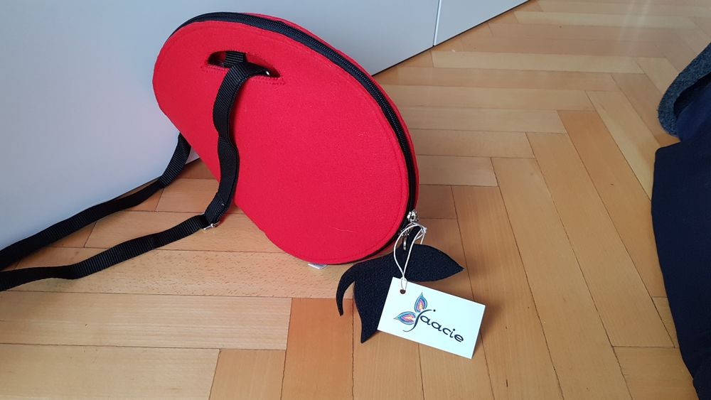Torebka filcowa Jaacie czerwona