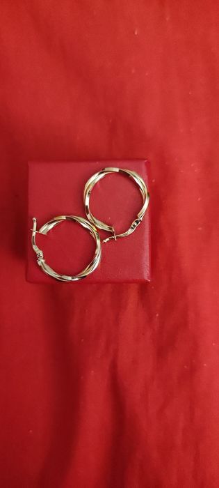 Kolczyki kółka 585