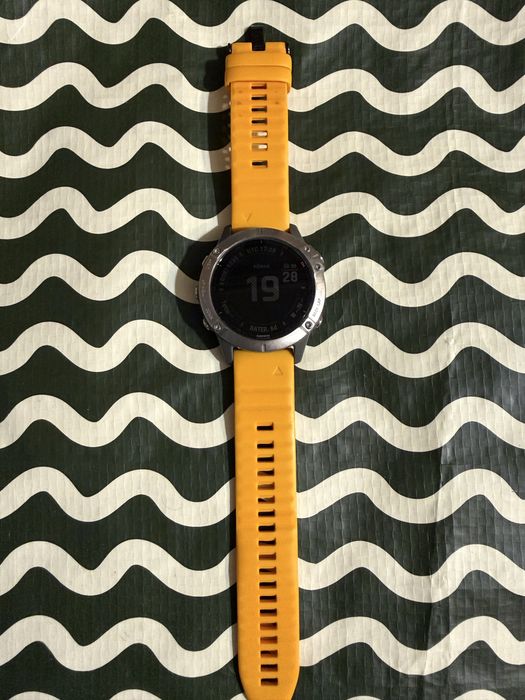 Garmin Sapphire 6 tytanowa koperta 47mm