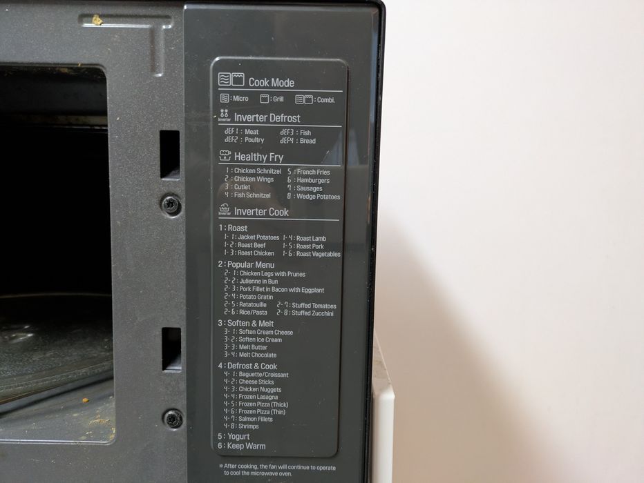 Forno de Microondas com Grill da LG