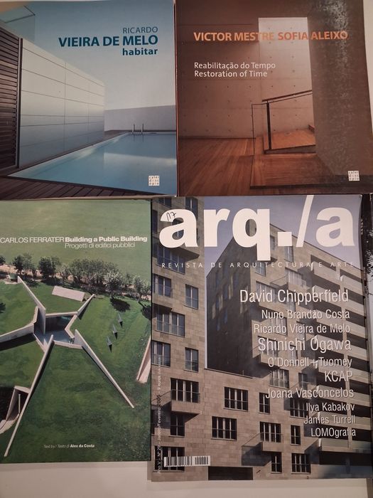 Livros e revistas de Arquitetura