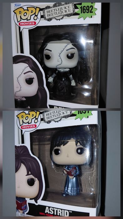 Funko Beetlejuice Delores e Astrid 1691 e 1692