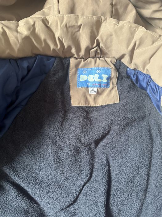 Зимова тепла куртка 116-122см