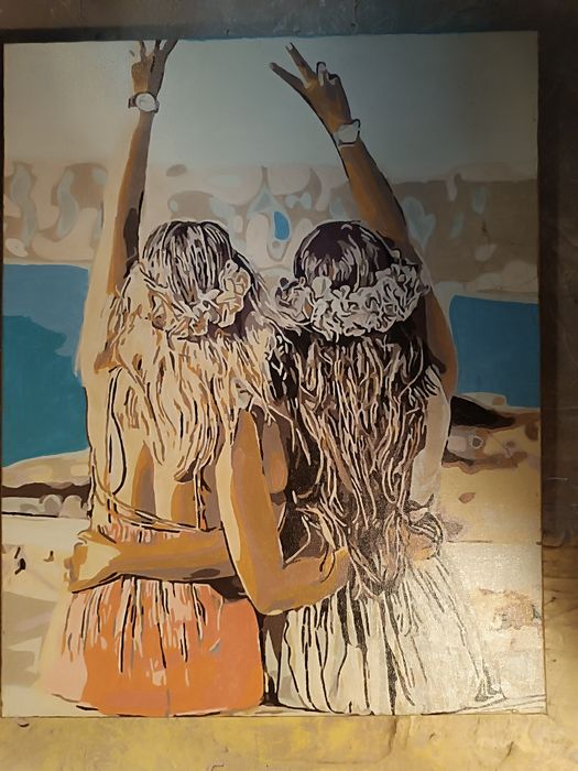 Картина по номерах 400*500 готові