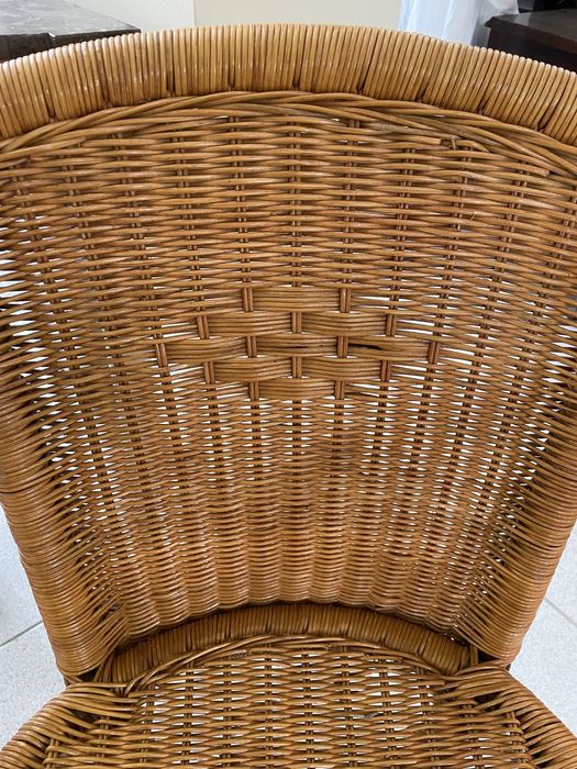 Cadeira em palhinha verga