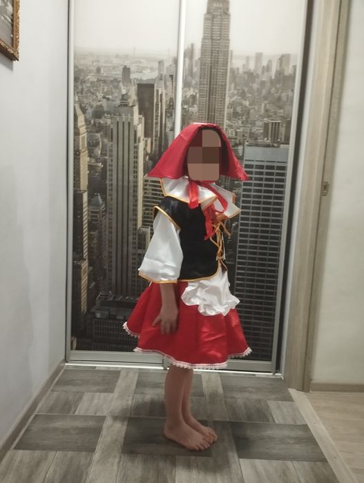 Святковий костюм Червона шапочка