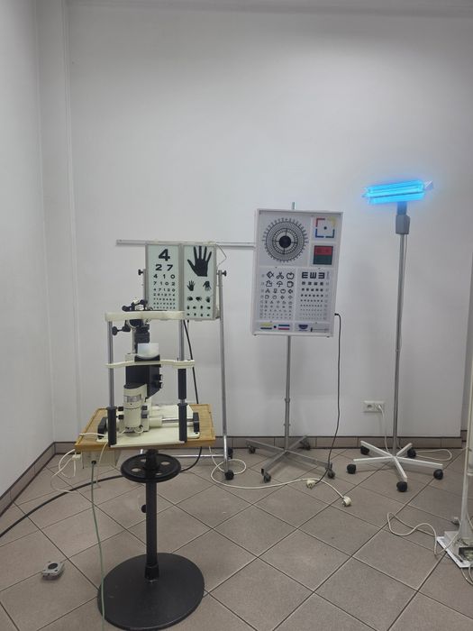 Wyposażenie gabinetu: optometrysta, okulista
