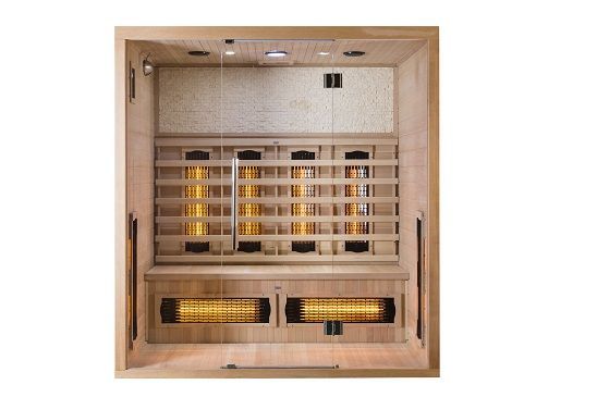 Sauna infrared Toronto promienniki kwarcowe lub ceramiczne 4 osoby