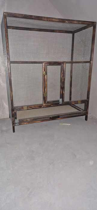 Woliera dla papug, klatka