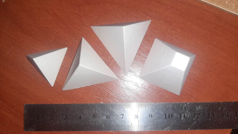 Моделі протитанкових загорож "зуби дракона" масштаб 1/35