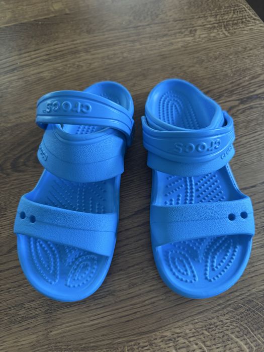 Crocs для дівчинки. Оригінал. голубі-J3.