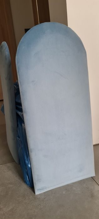 Błękitne panele ścienne