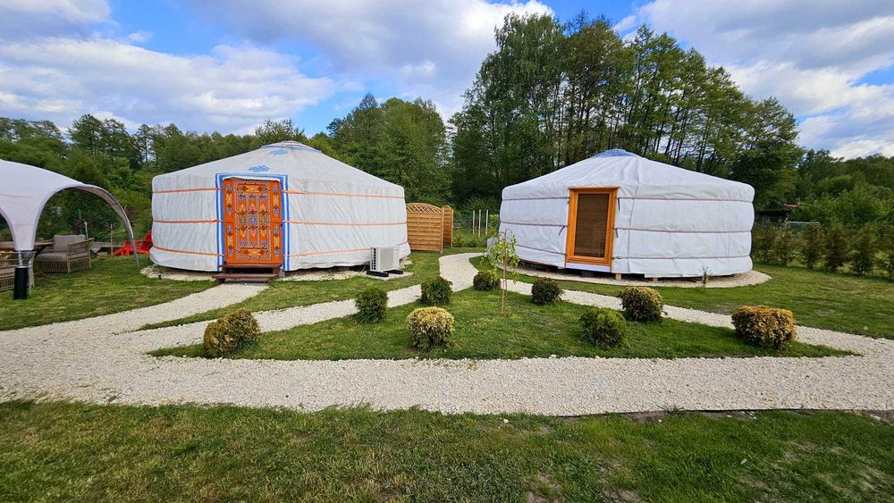 Domki letniskowe ZALEW SULEJOWSKI /JURTA/ Glamping - 5 os. Panieński, Komunia