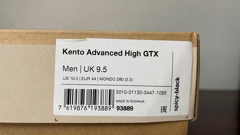 Mammut Kento Advanced High GTX roz 44