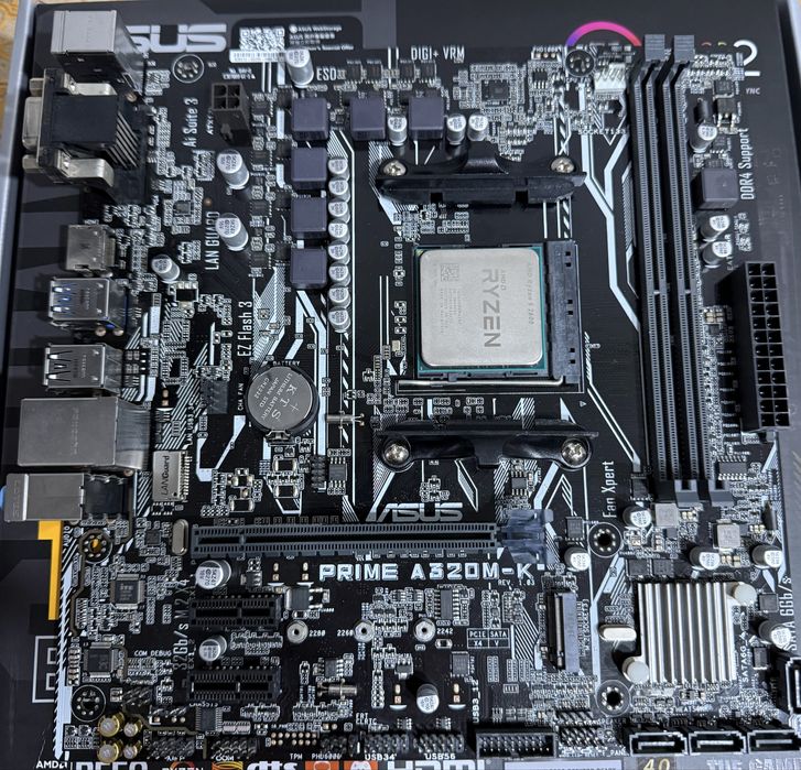 Asus Prime A320M-K micro-ATX AM4 DDR4