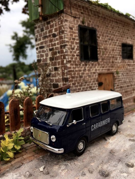 Prospekt- FIAT 238 MINIVAN 1965-auta,model,wozy policyjne,kolekcja